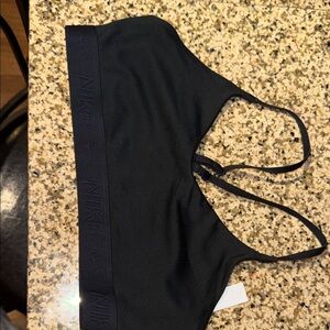 Nike Black Seamless Light Support Sports Bra